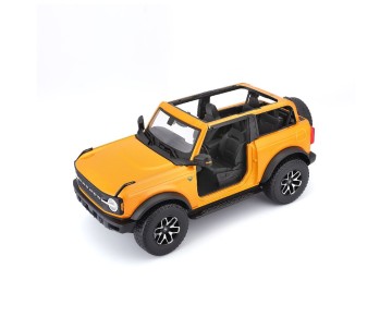 Maisto 1/18 Special Edition 2021 Ford Bronco Badlands (without doors) (Orange)