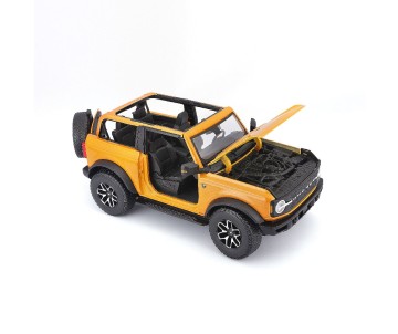 Maisto 1/18 Special Edition 2021 Ford Bronco Badlands (without doors) (Orange)