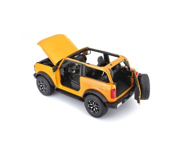 Maisto 1/18 Special Edition 2021 Ford Bronco Badlands (without doors) (Orange)