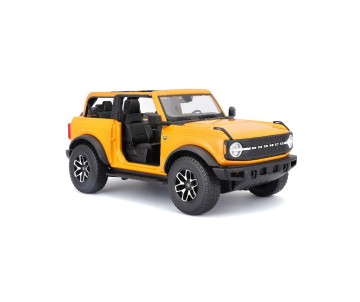 Maisto 1/18 Special Edition 2021 Ford Bronco Badlands (without doors) (Orange)