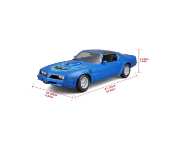 Maisto 1/18 SE 1978 Pontiac Firebird Trans Am - Blue