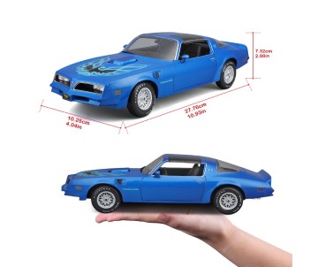 Maisto 1/18 SE 1978 Pontiac Firebird Trans Am - Blue