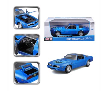 Maisto 1/18 SE 1978 Pontiac Firebird Trans Am - Blue