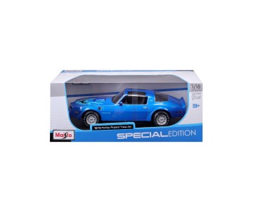 Maisto 1/18 SE 1978 Pontiac Firebird Trans Am - Blue