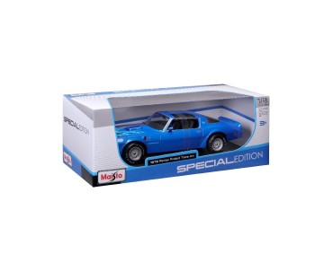 Maisto 1/18 SE 1978 Pontiac Firebird Trans Am - Blue
