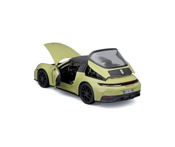 Maisto 1/18 SE 2025 Porsche 911 Targa 4 GTS (992.2 Hybrid) - Cartegena Yellow