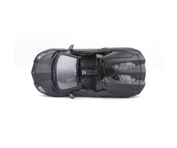Maisto 1/24 Special Edition Lamborghini Aventador LP 700-4 Roadster (Matte Black)