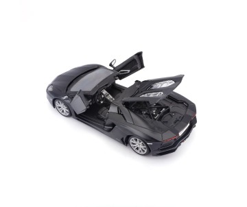 Maisto 1/24 Special Edition Lamborghini Aventador LP 700-4 Roadster (Matte Black)