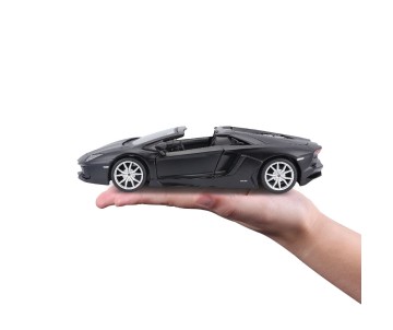 Maisto 1/24 Special Edition Lamborghini Aventador LP 700-4 Roadster (Matte Black)
