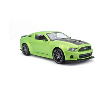Maisto 1/24 SE 2014 Ford Mustang Street Racer - Metallic Light Green