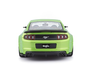 Maisto 1/24 SE 2014 Ford Mustang Street Racer - Metallic Light Green