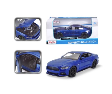 Maisto 1/24 SE 2015 Ford Mustang GT - Metallic Blue