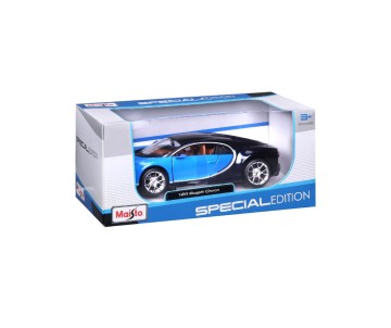 Maisto 1/24 Special Edition Bugatti Chiron (Blue/Deep Blue)