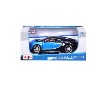 Maisto 1/24 Special Edition Bugatti Chiron (Blue/Deep Blue)