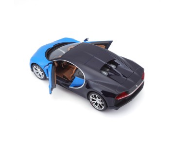 Maisto 1/24 Special Edition Bugatti Chiron (Blue/Deep Blue)