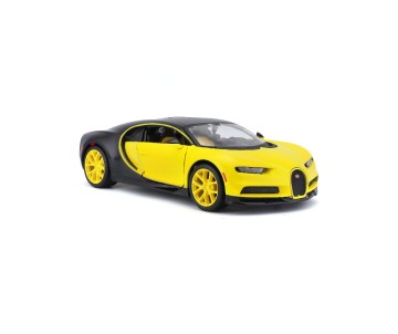 Maisto 1/24 SE Bugatti Chiron - Yellow/Black