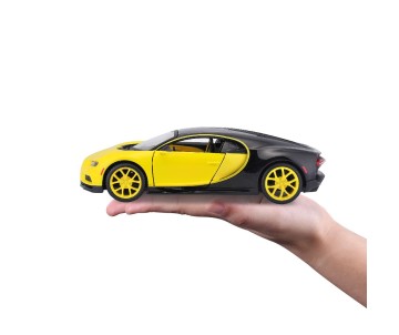 Maisto 1/24 SE Bugatti Chiron - Yellow/Black
