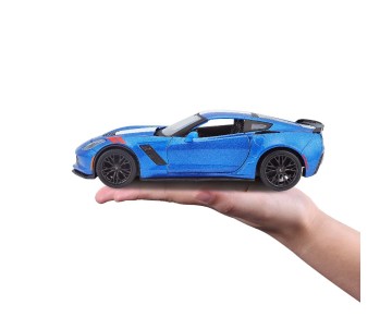 Maisto 1/24 SE 2017 Chevrolet Corvette Grand Sport - Metallic Blue