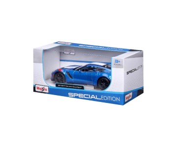 Maisto 1/24 SE 2017 Chevrolet Corvette Grand Sport - Metallic Blue