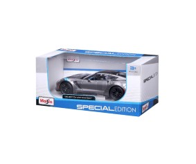 Maisto 1/24 Special Edition 2017 Chevrolet Corvette Grand Sport (Metallic Grey)