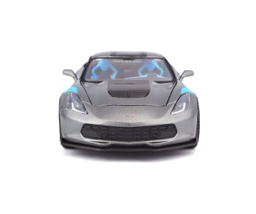 Maisto 1/24 Special Edition 2017 Chevrolet Corvette Grand Sport (Metallic Grey)