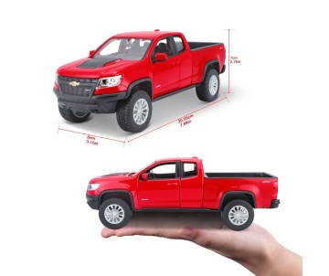 Maisto 1/27 SE 2017 Chevrolet Colorado ZR2 - Red
