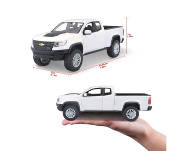 Maisto 1/27 SE 2017 Chevrolet Colorado ZR2 - White