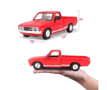 Maisto 1/24 Special Edition 1973 Datsun 620 Pick-up (Red)