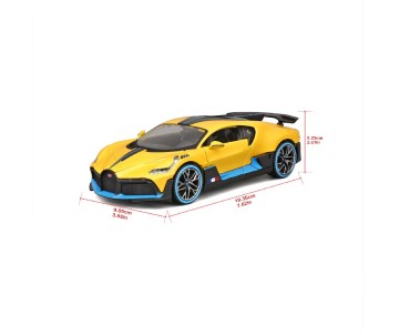 Maisto 1/24 SE Bugatti Divo - Yellow