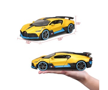 Maisto 1/24 SE Bugatti Divo - Yellow