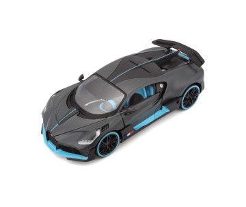 Maisto 1/24 Special Edition Bugatti Divo (Charcoal/Blue)