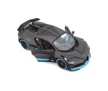 Maisto 1/24 Special Edition Bugatti Divo (Charcoal/Blue)