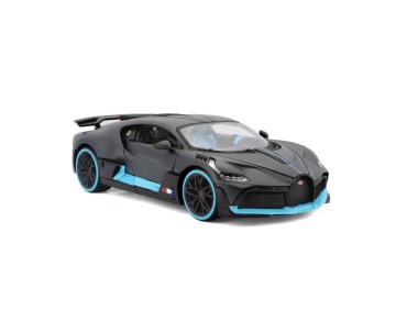 Maisto 1/24 Special Edition Bugatti Divo (Charcoal/Blue)