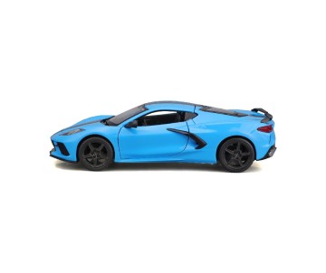 Maisto 1/24 SE 2020 Chevrolet Corvette Stingray Z51 - Blue W/Blk Stripe