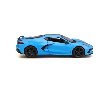 Maisto 1/24 SE 2020 Chevrolet Corvette Stingray Z51 - Blue W/Blk Stripe