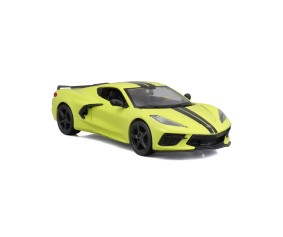 Maisto 1/24 Special Edition 2020 Chevrolet Corvette Stingray Z51 (Yellow W/Black Stripe)