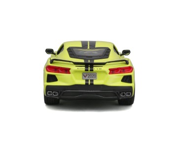 Maisto 1/24 Special Edition 2020 Chevrolet Corvette Stingray Z51 (Yellow W/Black Stripe)