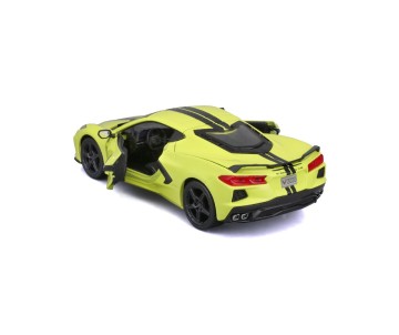 Maisto 1/24 Special Edition 2020 Chevrolet Corvette Stingray Z51 (Yellow W/Black Stripe)