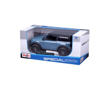 Maisto 1/24 Special Edition 2021 Ford Bronco Badlands 2 door (A51 Blue)