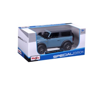 Maisto 1/24 Special Edition 2021 Ford Bronco Badlands 2 door (A51 Blue)