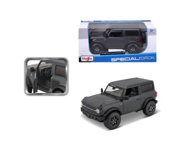 Maisto 1/24 SE 2021 Ford Bronco Badlands 2 dr. - Grey