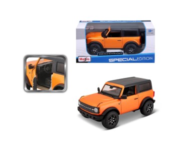 Maisto 1/24 SE 2021 Ford Bronco Badlands 2 dr. - Orange