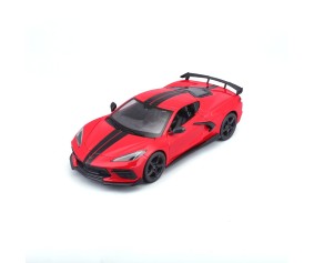 Maisto 1/24 SE 2020 Chevrolet Corvette Stingray Coupe High wing - Red