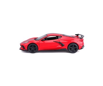 Maisto 1/24 SE 2020 Chevrolet Corvette Stingray Coupe High wing - Red