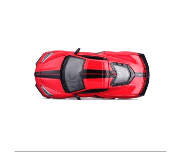 Maisto 1/24 SE 2020 Chevrolet Corvette Stingray Coupe High wing - Red