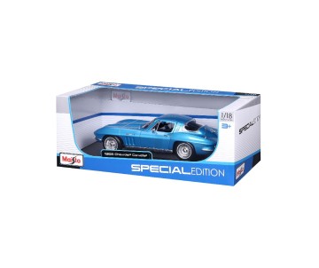 Maisto 1/18 Special Edition 1965 Chevrolet Corvette (Metallic Light Blue)