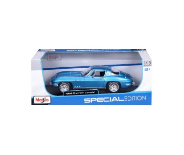 Maisto 1/18 Special Edition 1965 Chevrolet Corvette (Metallic Light Blue)