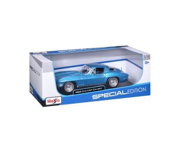 Maisto 1/18 Special Edition 1965 Chevrolet Corvette (Metallic Light Blue)
