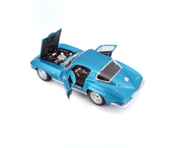 Maisto 1/18 Special Edition 1965 Chevrolet Corvette (Metallic Light Blue)
