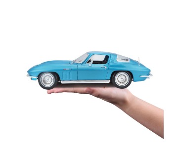 Maisto 1/18 Special Edition 1965 Chevrolet Corvette (Metallic Light Blue)